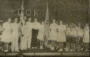 D.O.K. 25 jarig jubileum 1952