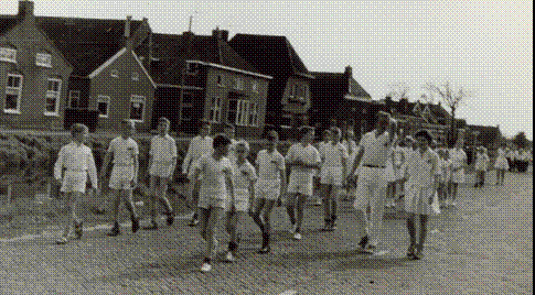 wandeltocht D.O.K. beginjaren '60