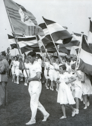 Opening sportpark 1954